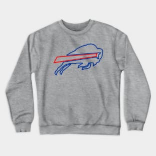 Buffalo Bills Neon! Crewneck Sweatshirt